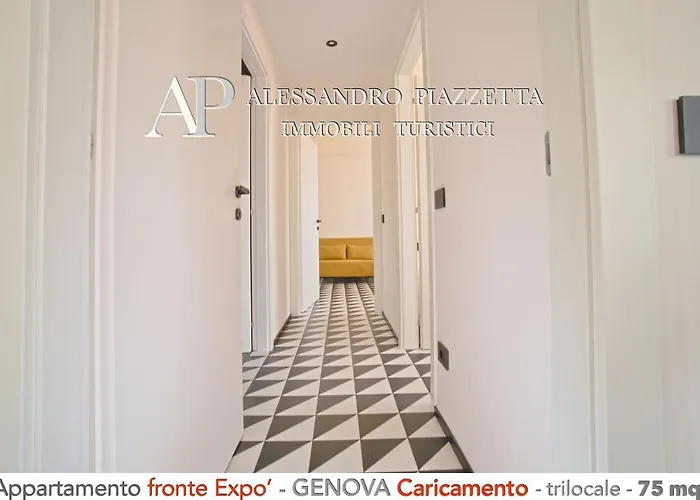 شقة Deluxe Waterfront جنوة