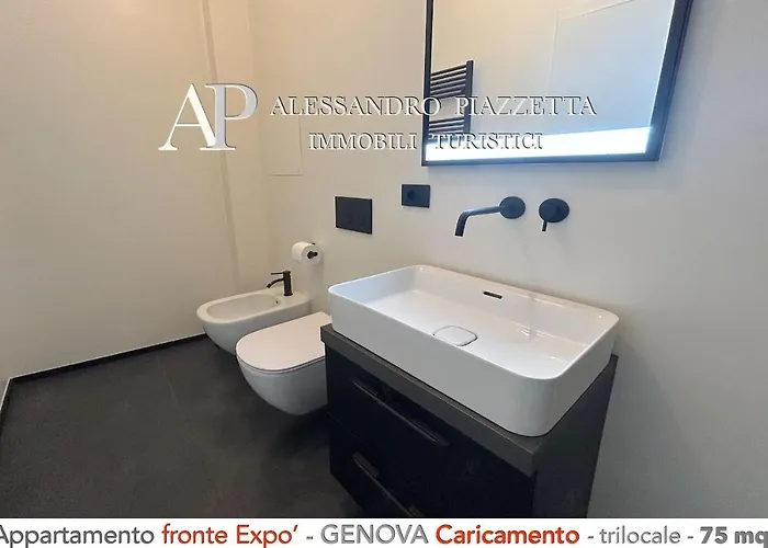 شقة Deluxe Waterfront جنوة