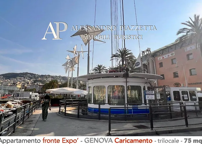 شقة Deluxe Waterfront جنوة